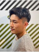 大人カッコいい30代40代50代以上アップバンクショート