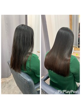 ミント 鳳(Mint.) 20代 30代 40代 縮毛矯正 酸性トリートメント  髪質改善 艶髪