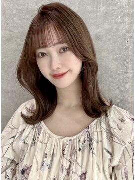 フォルテ 掛川店 ナチュラル/ブラウンカラー/前髪