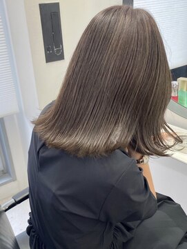 ヒビヲ(HIBIO) ハイライトダブルカラーケアブリーチインナーカラーグレージュ