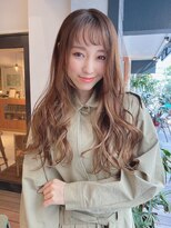 ルービックセカンド 和歌山(Rubik's 2nd)&nbsp;小顔似合わせ韓国風/デジタルパーマ/ミルクティーベージュ