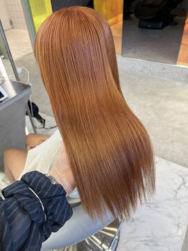 ロンドルーチェ 心斎橋(Lond luce) ケアブリーチダブルカラー×グレージュカラー【心斎橋】