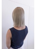 ブリーチして作るsilver blond   Genta