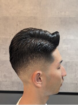 グロウヘアワークス トウキョウ(grow hair works tokyo) Grow hair works tokyo/  七三スキンフェード