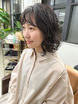 アム(amu) デジタルパーマ/ボブパーマ/コテ巻きパーマ/コテ巻き風パーマ