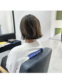 ボブ×バレイヤージュ