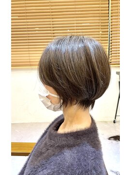 チリンバイロストシティー(Chillin by LOSTCITY) ショートボブインナーカラーブリーチ髪質改善