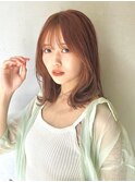 黒髪/ボブルフ/ネビージュ/小顔/ワンレン/新小岩