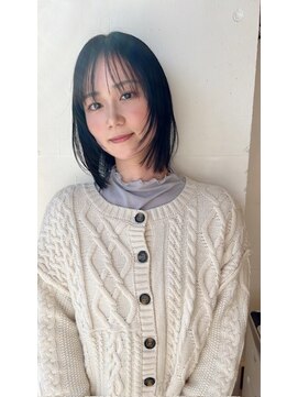 ヘアー ラボ(hair labo) 【hair labo.】大人レイヤーボブ
