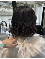 アクアオモテサンドウ(ACQUA omotesando) ♪ミニボブパーマ　パーマ　ボブパーマ　切りっぱなしパーマ