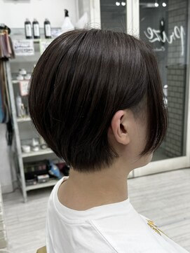 プライズ 表参道原宿店(prize) ツーブロックショートカットメンズライク20代30代40代