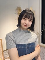 ゼストソエル(ZEST soell)&nbsp;最近流行りのぷっつりミニボブ！