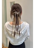 カチモリヘアアレンジ