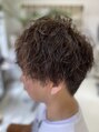 ヘア ナヴォーナ 大浦店(hair NAVONA) 緩めのツイスパでふんわりボリュームと動きを出してます。