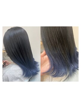 キーロ センター南(kiiro) ブルーブラックグラデーション