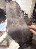 グレーシルバー/艶髪/韓国