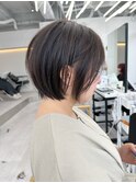 似合わせカット/ショートボブ/小顔ヘア/メルティカラー/くせ毛