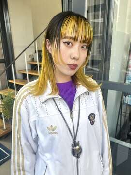 ヘアークラフト(Hair Craft) イエロー×ブラック