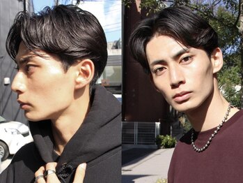 ロイ 南青山 表参道(ROI)の写真/メンズカットが人気◎骨格や髪質に合わせて、ON/OFF楽しめるアレンジ自在でセットも簡単な万能スタイルに◇