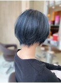 【大人可愛い20代30代40代】ブルーグレー
