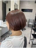 ふんわりショートボブ 髪質改善トリートメント 奈良 桜井