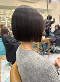 メルティカラー似合わせカットウェーブミディアム縮毛矯正