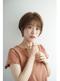 くびれショート/マロンベージュ