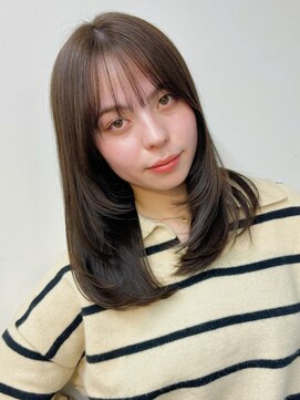 ガーデン 銀座(GARDEN) レイヤー 艶髪 透明感 カラー グレージュ レイヤーカット