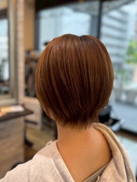 ヘアーサロン アモル(HAIR SALON Amor) #くびれショート #デザインカット #下関