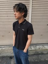 ハイセンス(HISENSE)&nbsp;メンズパーマサーフカールサーフカラーメッシュ【GIA】