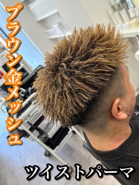 ルースト 心斎橋店(ROOST) MEN’S HAIR/波巻ツイストスパイラル/フェザーパーマ/大阪