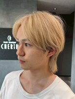 シェリール(CHERiR)&nbsp;冬色マッシュウルフ◎韓国風×ハイトーンモテ髪