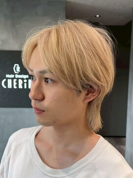 シェリール(CHERiR) 冬色マッシュウルフ◎韓国風×ハイトーンモテ髪