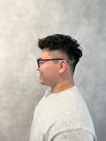 メンズサロン ルーブ 新潟(メンズサロンLOOB)&nbsp;駅南メンズベリーショート刈り上げフェードスパイキーショート