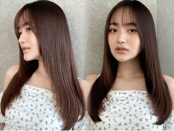 ロンドアヴァントゥス 池袋(Lond aventus)の写真/【トリートメント+カット+柔らか縮毛矯正￥15800】傷みを最小限に抑える髪質改善効果のある縮毛矯正[池袋]