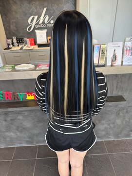 ガルボヘアー 桟橋店(garbo hair) プルエクステエクステ20代30代40代ハイライトデザイン