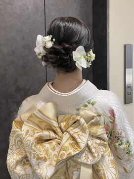 ミラ(Mila) 振袖★ミディアム綺麗めアップヘア！