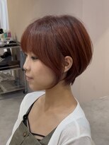 トゥーリ(tuuli)&nbsp;20代30代/くびれショートボブ/ブリーチなしレッドブラウン