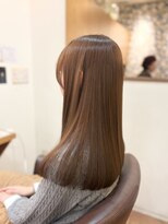 フリージア(freesia) ツヤ髪スタイル/髪質改善/ミルクティーカラー