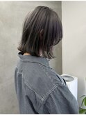 京都西院/ベージュカラー ブリーチ 髪質改善 裾カラー