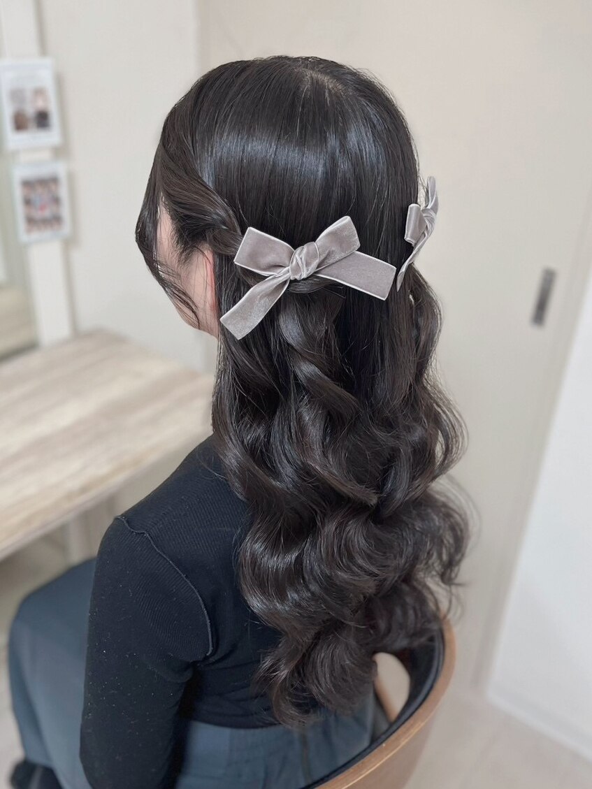 ミント 女神ヘアスタイル