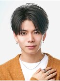 ニュアンス毛流れセンターパート