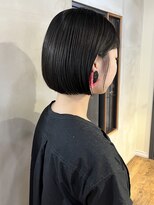 カールム(carlm) ラインがきれいに見える◎コンパクトミニボブ 今泉/薬院