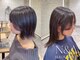 エヌアンドエー 杉戸高野台店(N&A)の写真/骨格や髪質を見極めた顔周りカットで、扱いやすくまとまりやすいスタイルへ