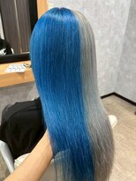ルル(Lulu)&nbsp;ブルーシルバーツートーンデザイン