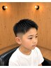 【小・中学生［切るだけ］カットコース】※シャンプーと顔剃りは付いてません