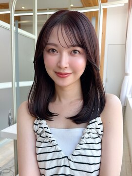 シルクレイ 新宿店(Silk-lei) 【Silk-lei】エアリーミディの小顔ヘア★イルミナ20代30