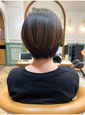 ★20代30代40代/小顔似合わせカットショートレイヤーボブ