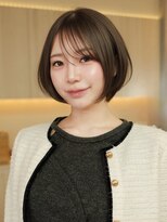 シーテ(Ciete)&nbsp;韓国ヘア名古屋ハイレイヤー顔まわりカット前髪ボブタッセル小顔