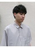 〈浅草 半個室〉 無造作ニュアンスマッシュパーマ